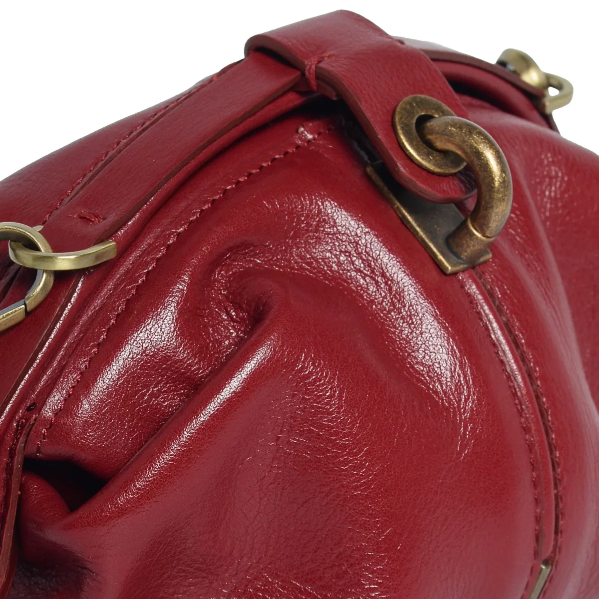 Pouf Small glossy rubino - immagine 4