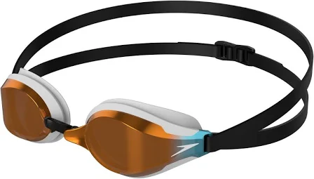 SPEEDO Goggles FASTSKIN SPEEDOSOCKET 2 MIRROR 10897 B586 White - immagine 2