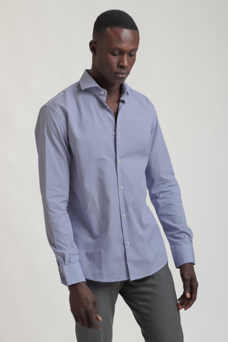 Geometric Pattern Shirt - immagine 5