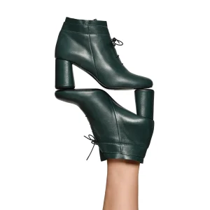 Tronchetto Charis glossy verde