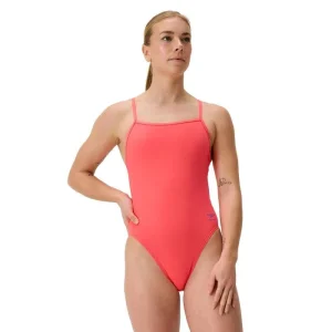 SPEEDO Woman Solid VBack 2.0 Neon Coral 00477318663