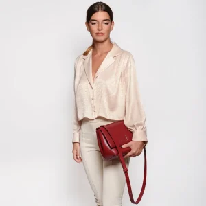 Vanessa glossy rubino